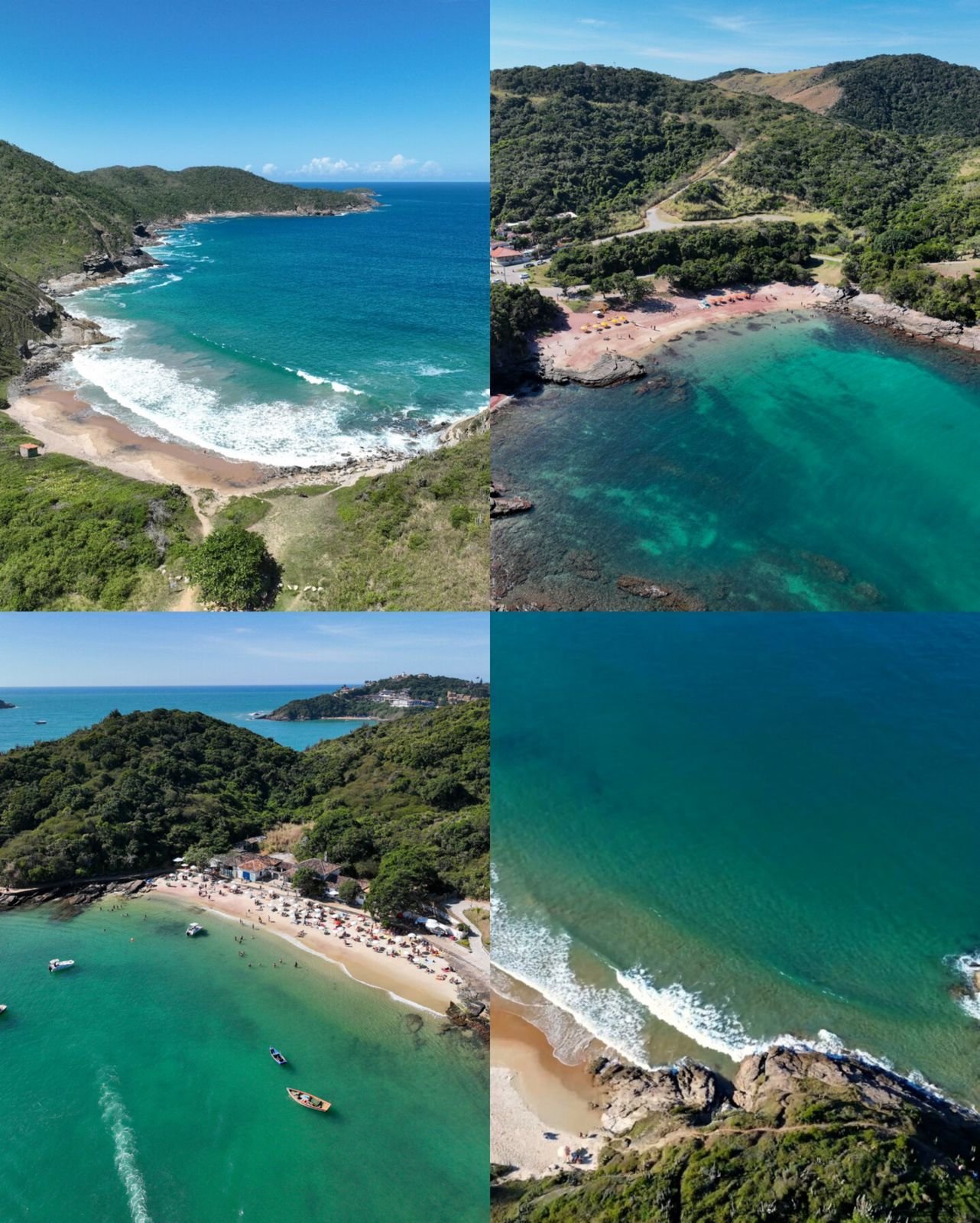 Praias Azeda-Azedinha, Forno, José Gonçalves e Tucuns estão entre os 60 destinos brasileiros reconhecidos internacionalmente pelo selo de sustentabilidade