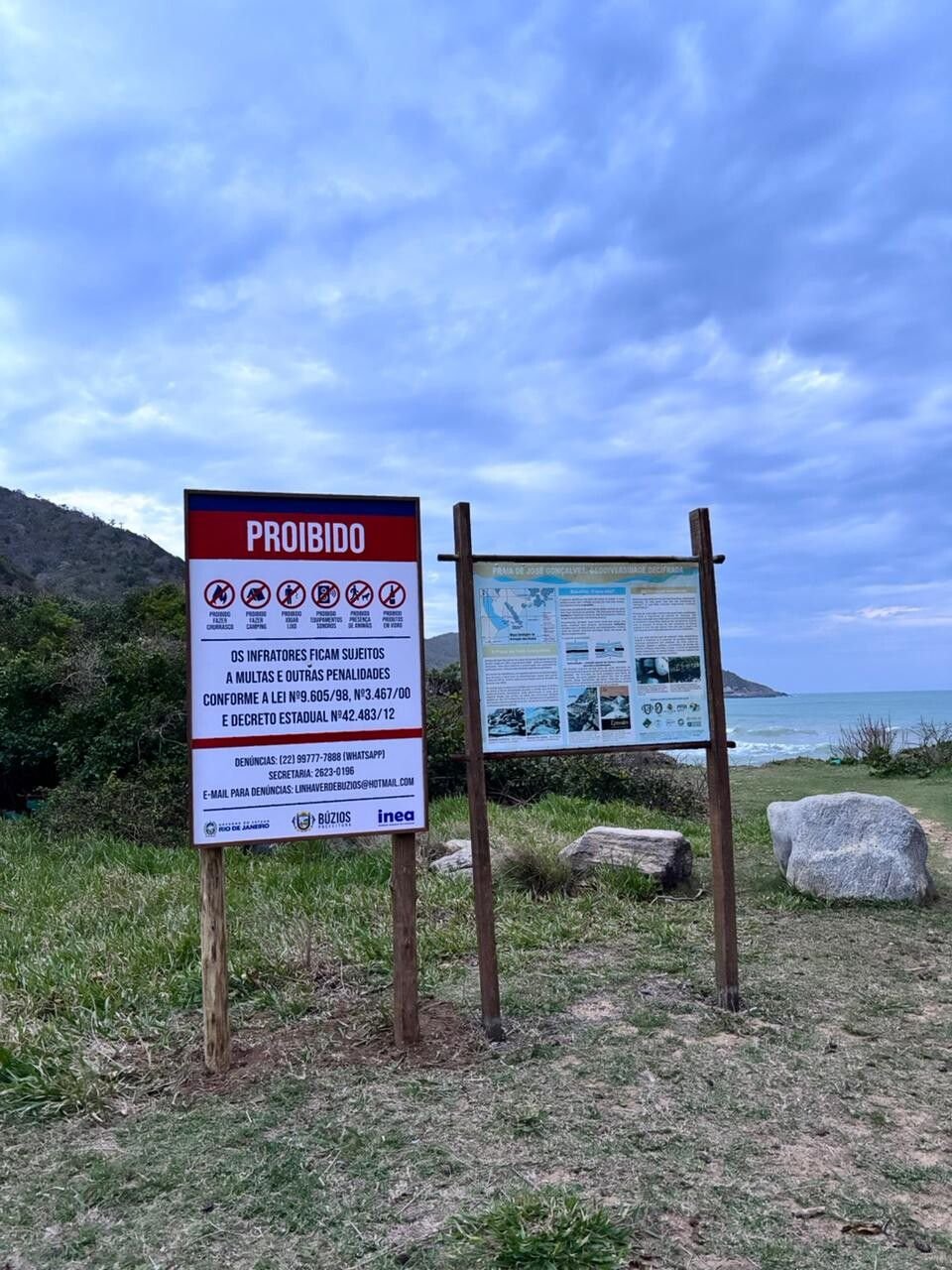 Búzios avança na gestão ambiental e inicia ordenamento da Praia de José Gonçalves para o hasteamento da quarta Bandeira Azul do município